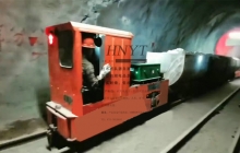 3噸礦用井下鋰電池電機(jī)車現(xiàn)場視頻