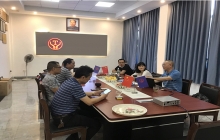 中南大學(xué)陽教授一行來廠考察，合作研發(fā)無人電機(jī)車