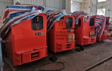 10噸湘潭架線式電機車發(fā)往國外