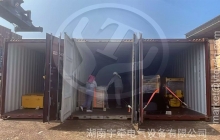 2.5噸蓄電池電機車等礦山設備抵達海外礦山