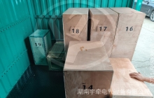 國外客戶采購的湘潭井下電機車配件裝車發(fā)貨