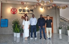 海外煤礦客戶到訪湘潭礦用電機車廠家