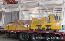一批5噸湘潭蓄電池電機(jī)車(chē)及配套配件出口海外