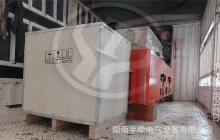 5噸鋰電池湘潭電機(jī)車(chē)裝車(chē)發(fā)往客戶礦山